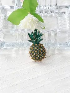 Sparkly Pineapple Brooch Rhinestone Pin Perfect for your daily outfits