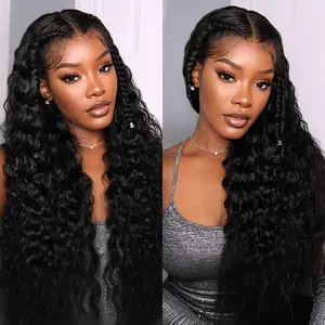 #SummerVibes Arabella Hair Water Wave 3-Go 13x6 HD Lace Glueless Human Hair Full Lace Front Wig Ear to Ear Pre-everything Beginner Friendly Skin Melting Lace