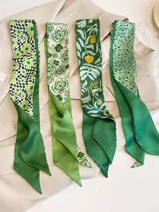 2024 New Style Ditsy Floral Printed Hair Band, 4pcs Boho Style Hair Accessories for Women & Girls, Cute Hair Accessories for Vacation and Daily Use