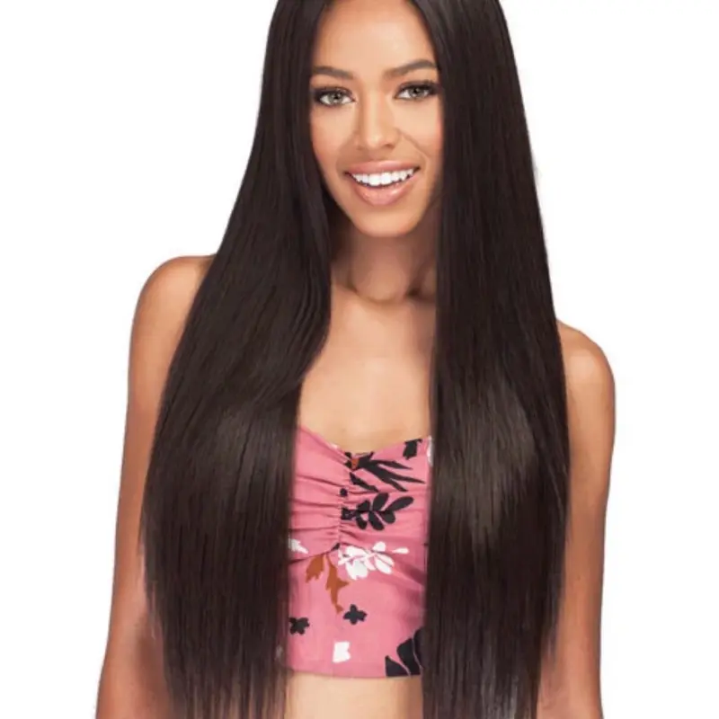 Bobbi Boss 12A Designer Mix Miss Origin Weave - Straight, 36" Human Hair Blend Weave Extension