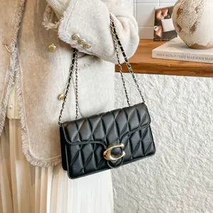 Small Luxury Rhombus Design Clutch Bag, 2026 New Fashion Underarm Bag, Lightweight Casual Crossbody Shoulder Purse for Women