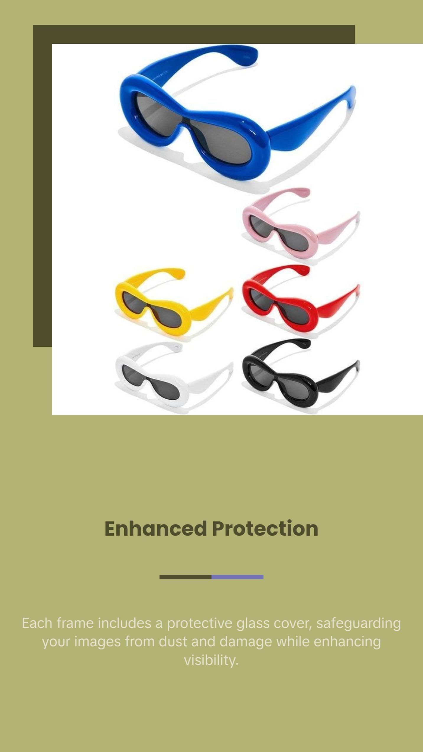 Glitz Bubble Frames