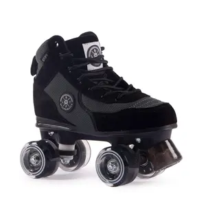 BTFL Luca Sneaker Roller Skate Quad Roller Skates with 58 x 32 mm Wheels  Mesh with Genuine Leather Boot for Indoor & Outdoor Cruising Shoes With Wheels