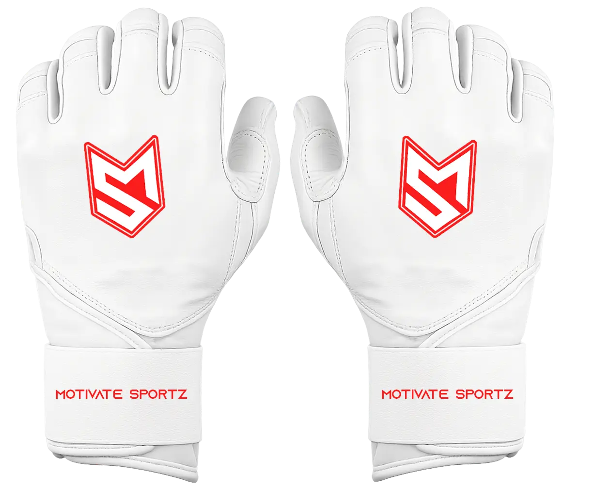 Batting Gloves - Durable Gloves for Baseball and Softball Players - Comfortable Fit for All-Weather Use