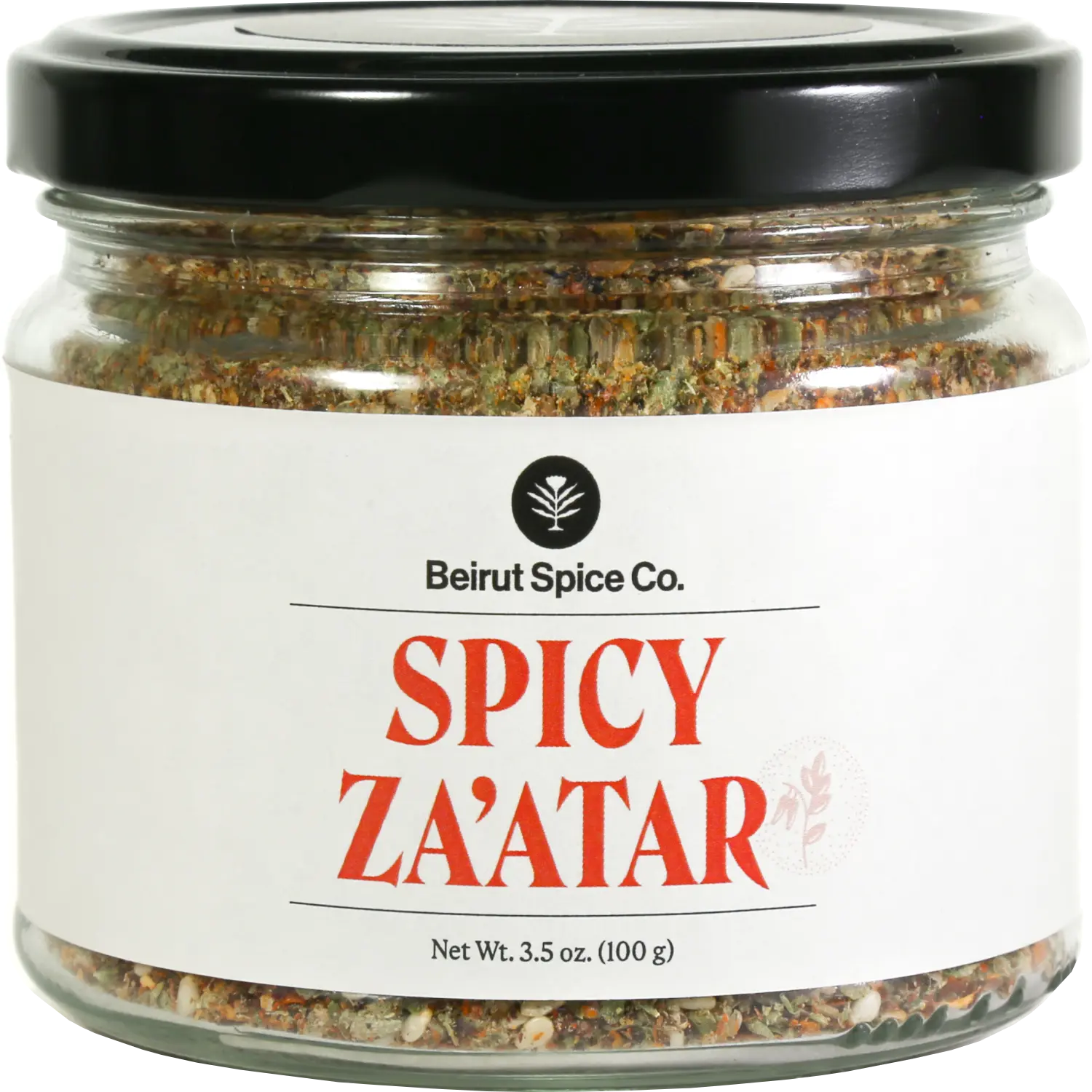Beirut Spice Co. Spicy Za'atar Spice. Similar to our classic blend but with a kick. Mix it with olive oil and use it on your breads, dips, eggs any style, your protein and more!