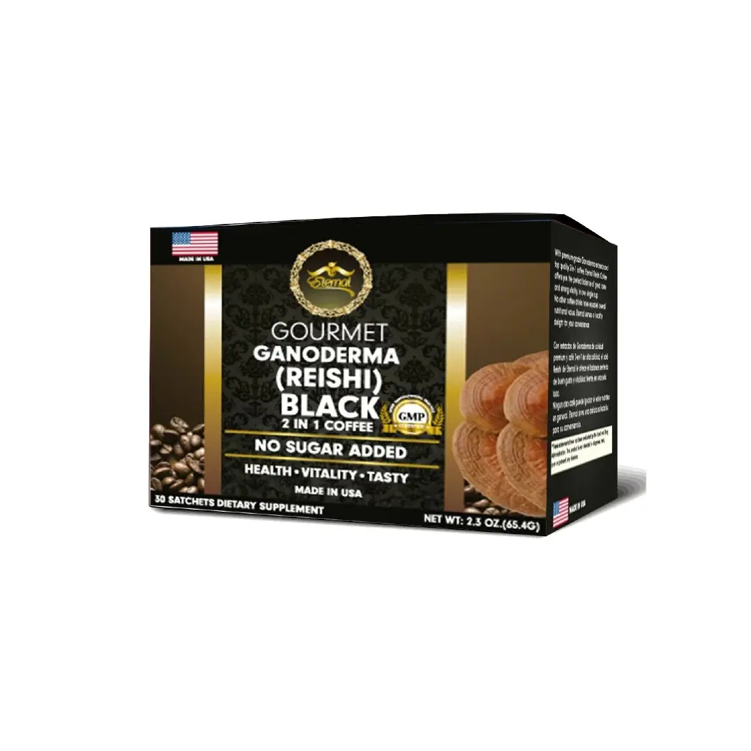 Gourmet Ganoderma BLACK 2-In-1 Coffee
