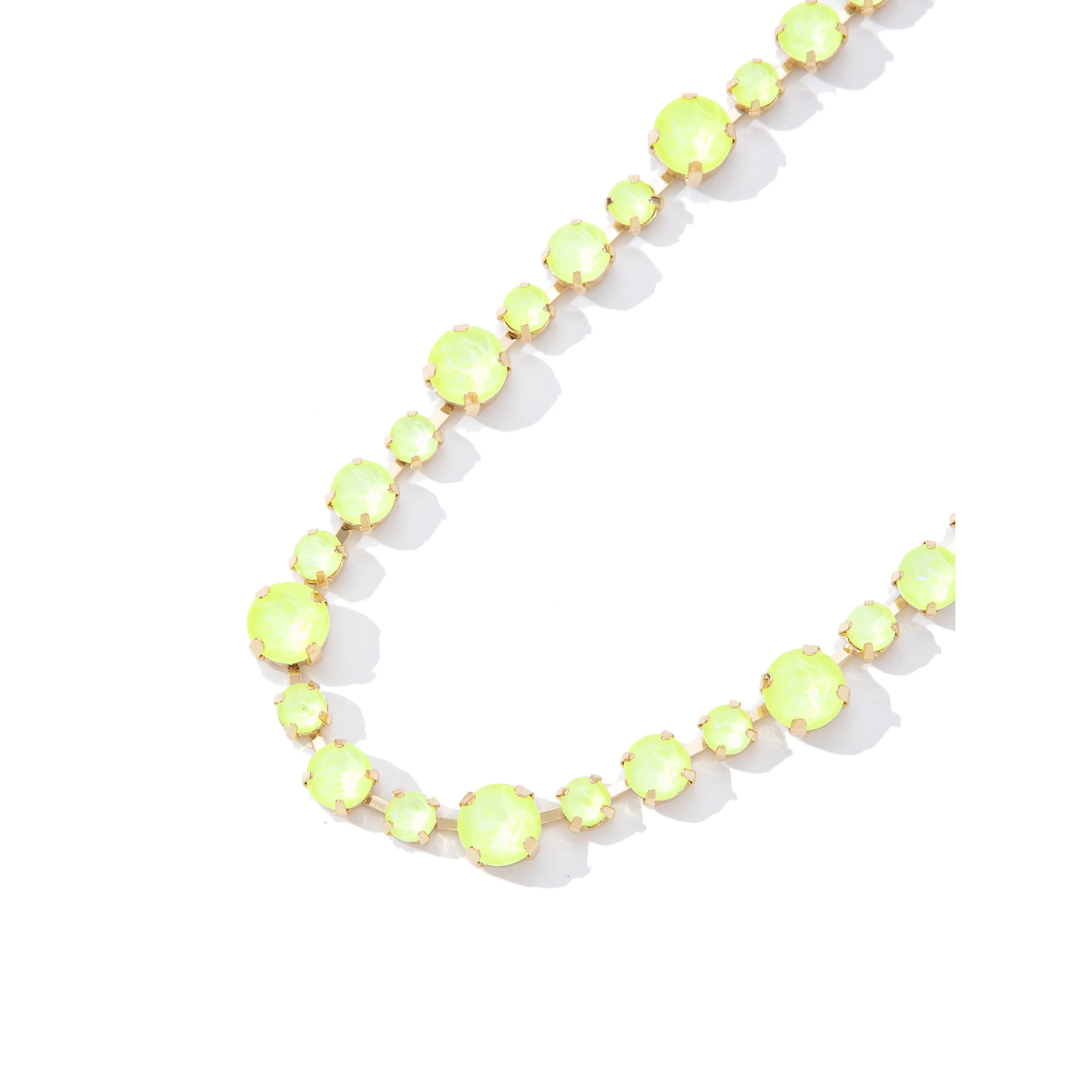 Lucy In The Sky Necklace - Neon Yellow