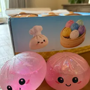 Squishy Dumplings! Rare glittery and solid!