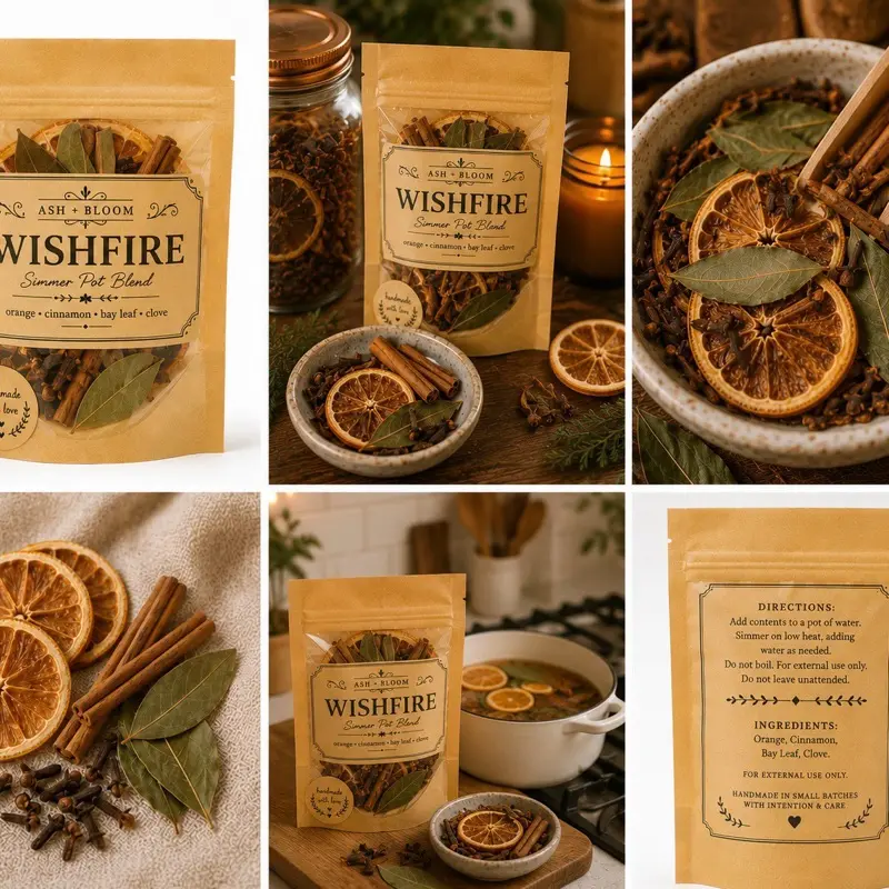 Wishfire Simmer Pot