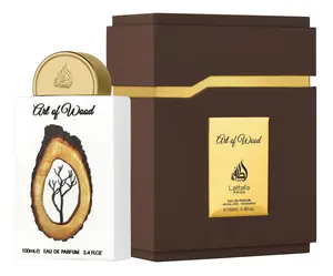 Lattafa Pride Art of Wood Unisex Luxurious Perfume, Earthy Woody Scent, Long Lasting EDP Fragrance, 100ml/3.4 oz Eau De Parfum