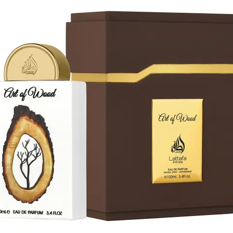 Lattafa Pride Art of Wood Unisex Luxurious Perfume, Earthy Woody Scent, Long Lasting EDP Fragrance, 100ml/3.4 oz Eau De Parfum