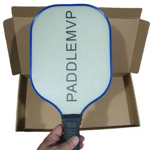PADDLEMVP 10.5MM Thickness Glass Fiber Pickleball Paddle Racket  Roto Mold Pickleball Balls Set