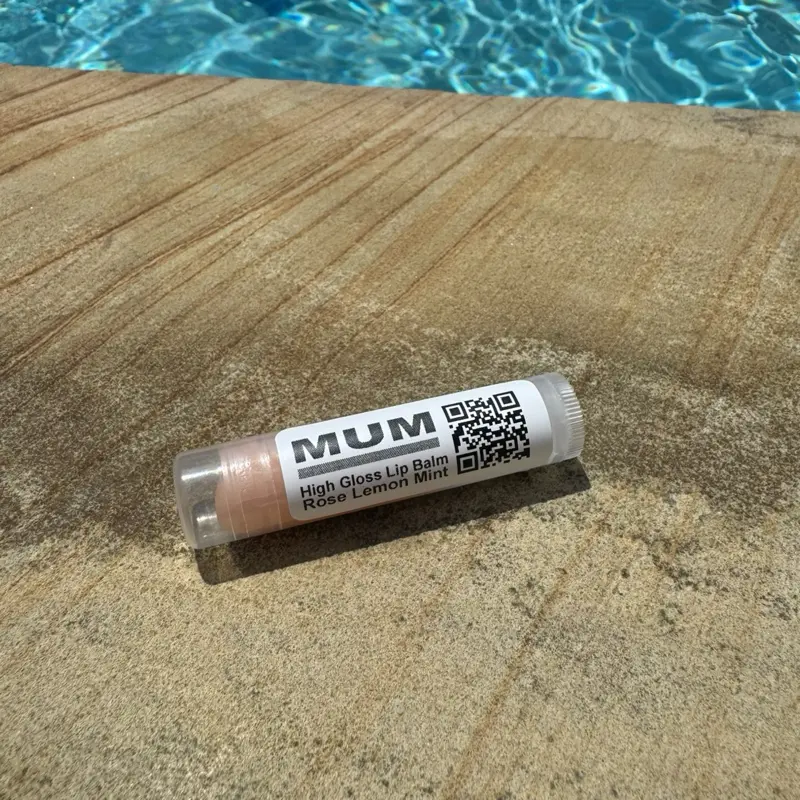 High Gloss Lip Balm - Rose Lemon Mint