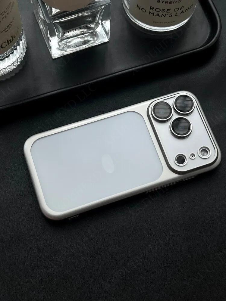 UV Coating Nano Matte Translucent Hard PC Case for iPhone 17 Air 16 pro max cases 15 13 12 11 Pro Max Ultra Thin Plating Frosted Bumper Cover