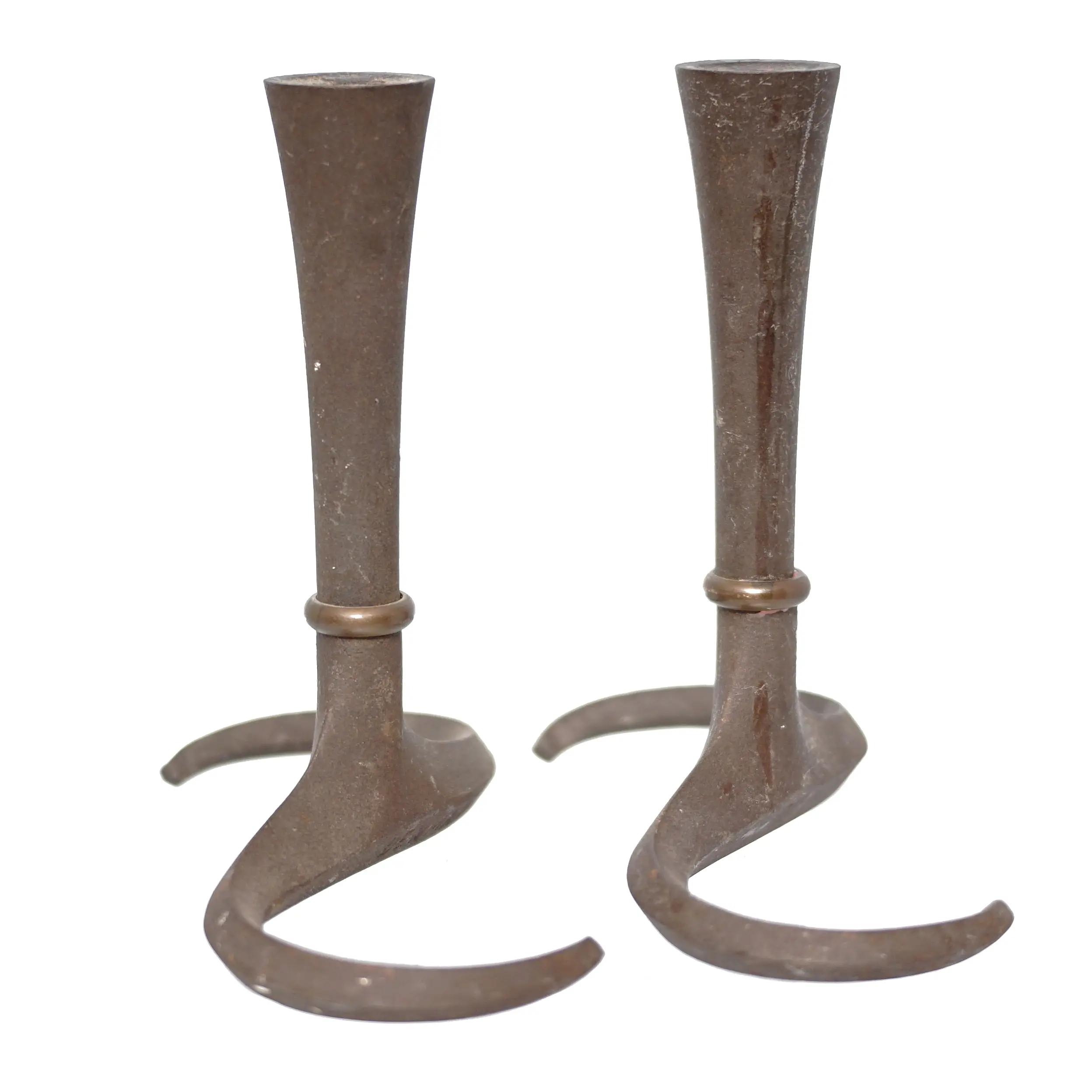 MCM Dansk Quistgaard Candlestick Holder Pair