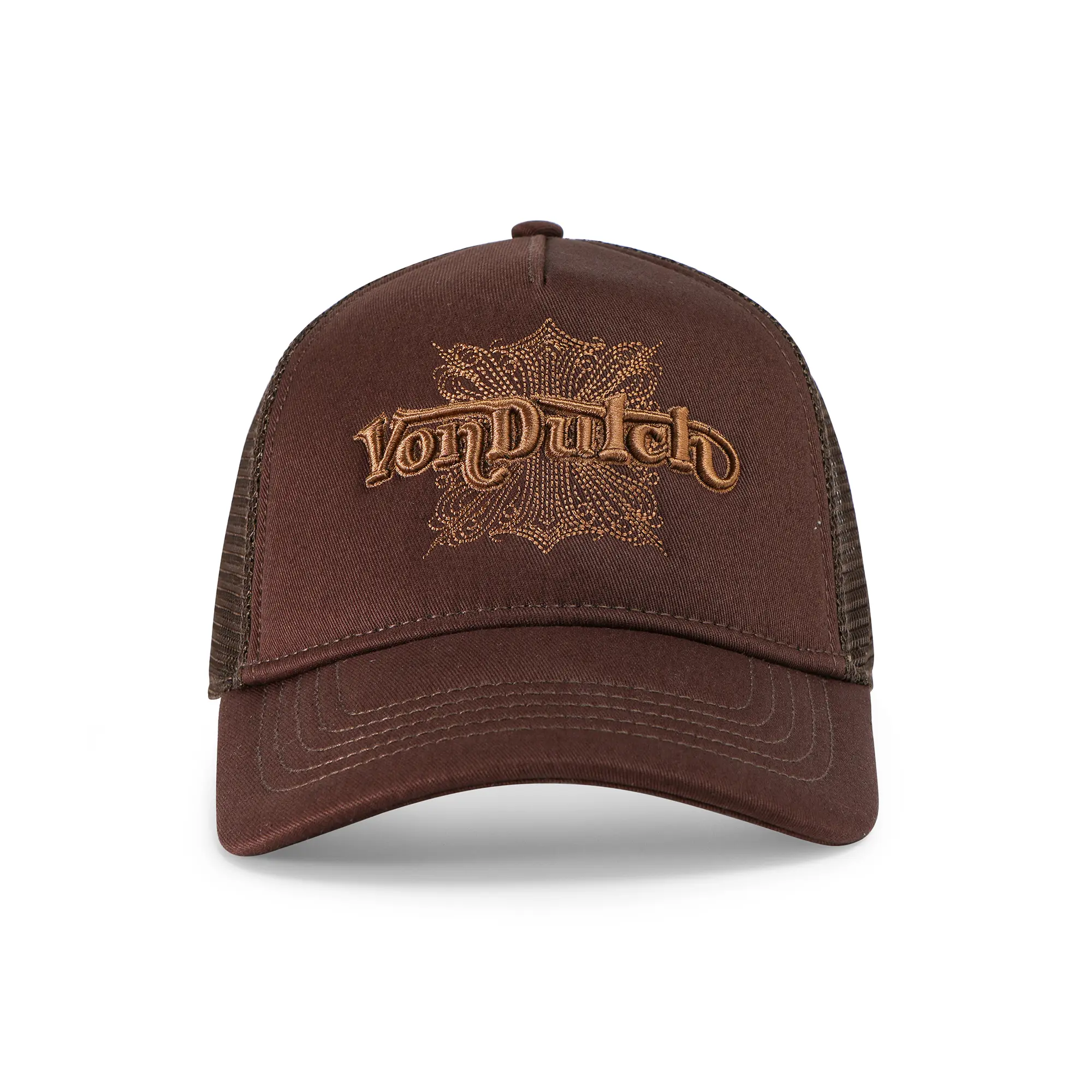 Von Dutch Foam 'Chopper' Trucker – Brown