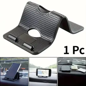 Car Phone Holder Dashboard Mount Heat Resistant Non Slip Strong Grip Multifunctional Universal Mobile Phone Stand for Car