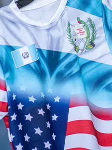 Usa y Guatemala camiseta Sport - Dryfit