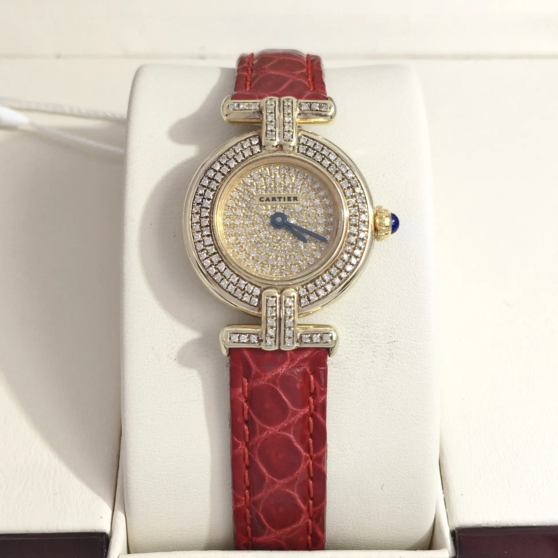 Cartier  R12509 Alloy/jade/diamond/gemstone, etc Quartz Watches C13626061506 0729 SZTK-Allison