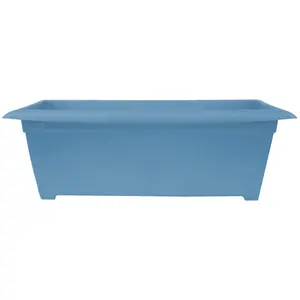 Bloem Dayton Large Window Deck Box Planter: 27"- Coral, 7 Gal Bloem Dayton Large Window Deck Box Planter: 27"- Coral, 7 Gal