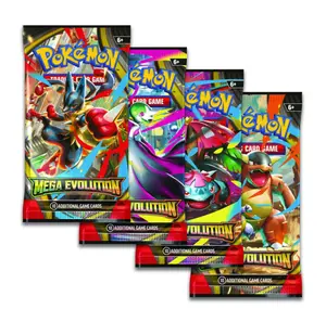 Pack - Pokemon Mega Evolution Booster | Pokemon TCG Booster Pack | Mega Pokemon ex Cards