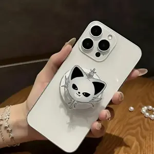 Evil S.K.Z.O.O KPOP Phone Grip Holder Stand,  Cute Character Magnetic Adhesive, Kawaii Kpop Phone Accessories, Wolfchan, Dwaekki , Leebit, , BbokAri