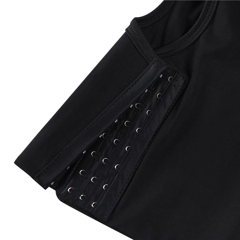 CuteStreet Transgender FTM Chest Binder Adjustable Affordable Breathable and Strong Compression Tank Top Bra Binder