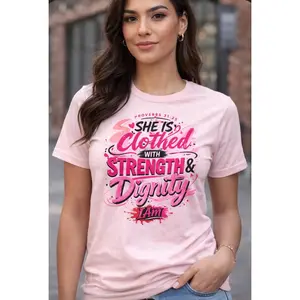 Clothed in Strength & Dignity Tee – Proverbs 31:25