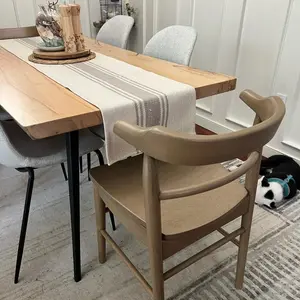 Threshold™ Kaysville Curved Back Wood Counter Height Barstool – Studio McGee Design, Modern Kitchen Stool