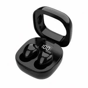True Wireless Bluetooth Sleep Earbuds - Low Profile Noise Cancelling In-Ear Headphones, Chargeable, Comfortable Fit for Side Sleepers, Long Battery, Game Audio, Stereo Sound, Waterproof, Built-In Mics, Charging Device