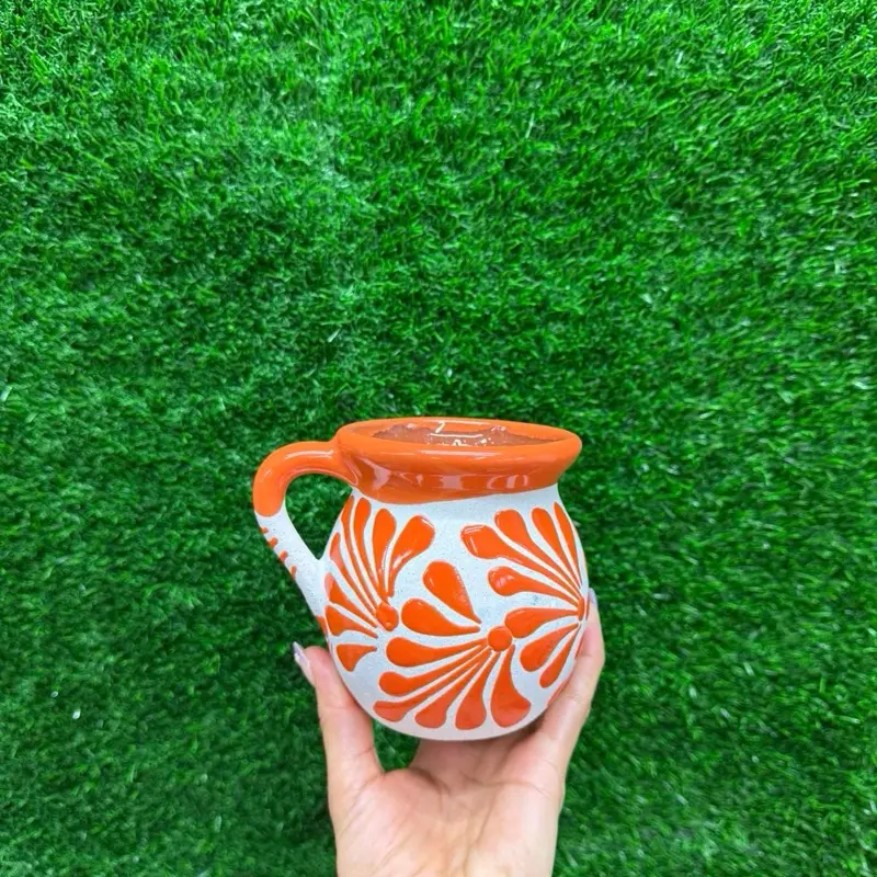 Relieve Mug 355ml Naranja only Sets.