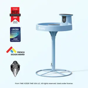Birdfy Smart Bird Bath with Camera Solar Powered & Fountain, Dual-Lens Camera for Wildbird Watching, Auto Capture Bird Videos & Motion Detection, SummerVibes, Petlovers