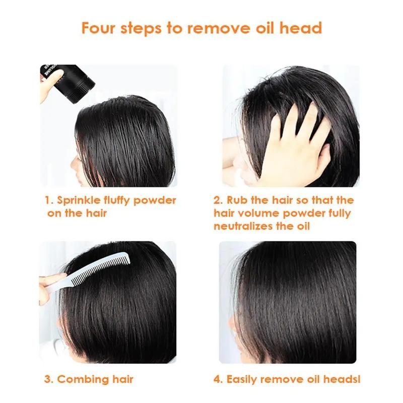 2pcs hair volume powder matte effect texturizer all day fluffy soft messy dust styling powder