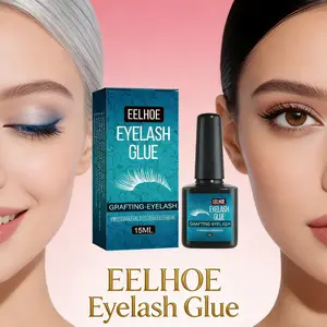EELHOE Lash Glue - Quick-Dry Low-Irritant Adhesive for Long-Lasting False Lashes Eyelash Extensions