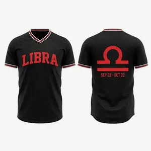 12 Zodiac Signs Baseball Jersey Shirt for Men Women, Breathable V-Neck Soccer Jersey Tee, Astrology Couple T-Shirt, Horoscope Graphic Top, XS-5XL. Graphic Shirt Featuring Zodiac Signs: Aries, Taurus, Gemini, Cancer, Leo, Virgo, Libra,...
