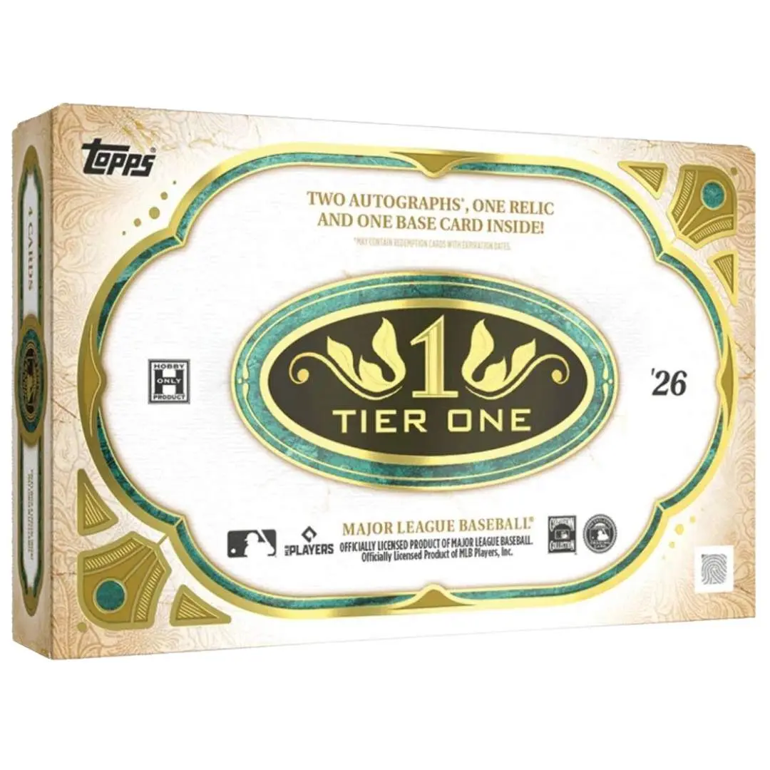 2026 Topps Tier One Baseball Hobby Box 2026 Topps Tier One Baseball Hobby Box