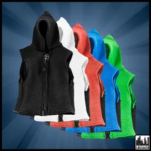 Hooded Sleeveless Sweatshirt for WWE & AEW Wrestling Action Figures