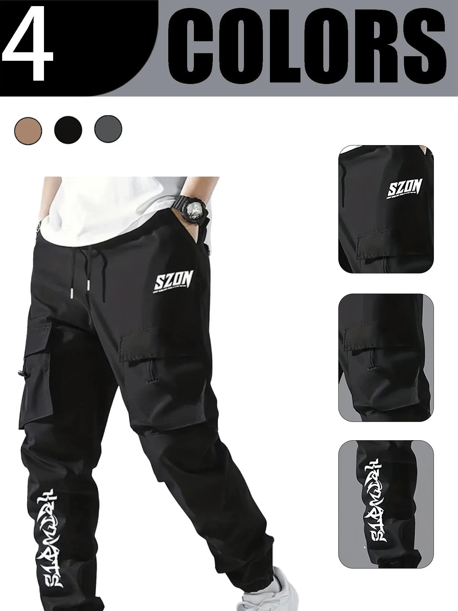 Popular cross-border pants for men: American-style work pants, casual pants, jogger pants