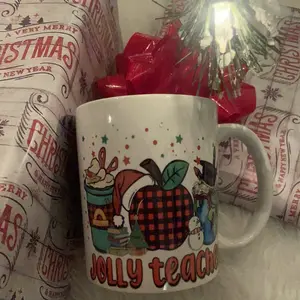 Jolly teacher coffee mug