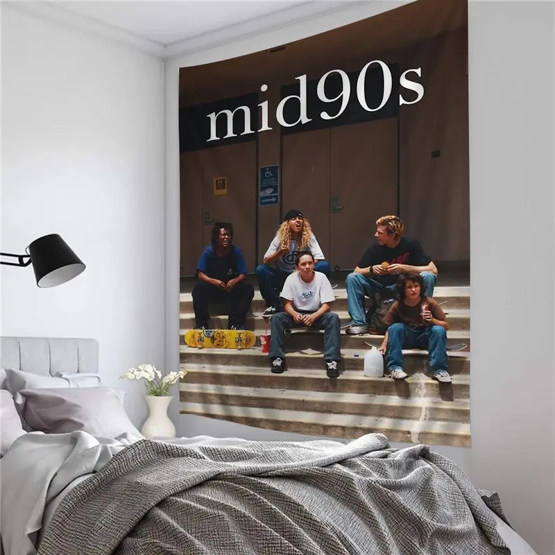 Mid 90S Movie Anime Tapestry Indian Buddha Wall Decoration Witchcraft Bohemian Hippie Wall Hanging Sheets summerwins