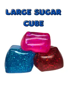 Large Sugar Cube Squishy Stress Relief fidget toy
