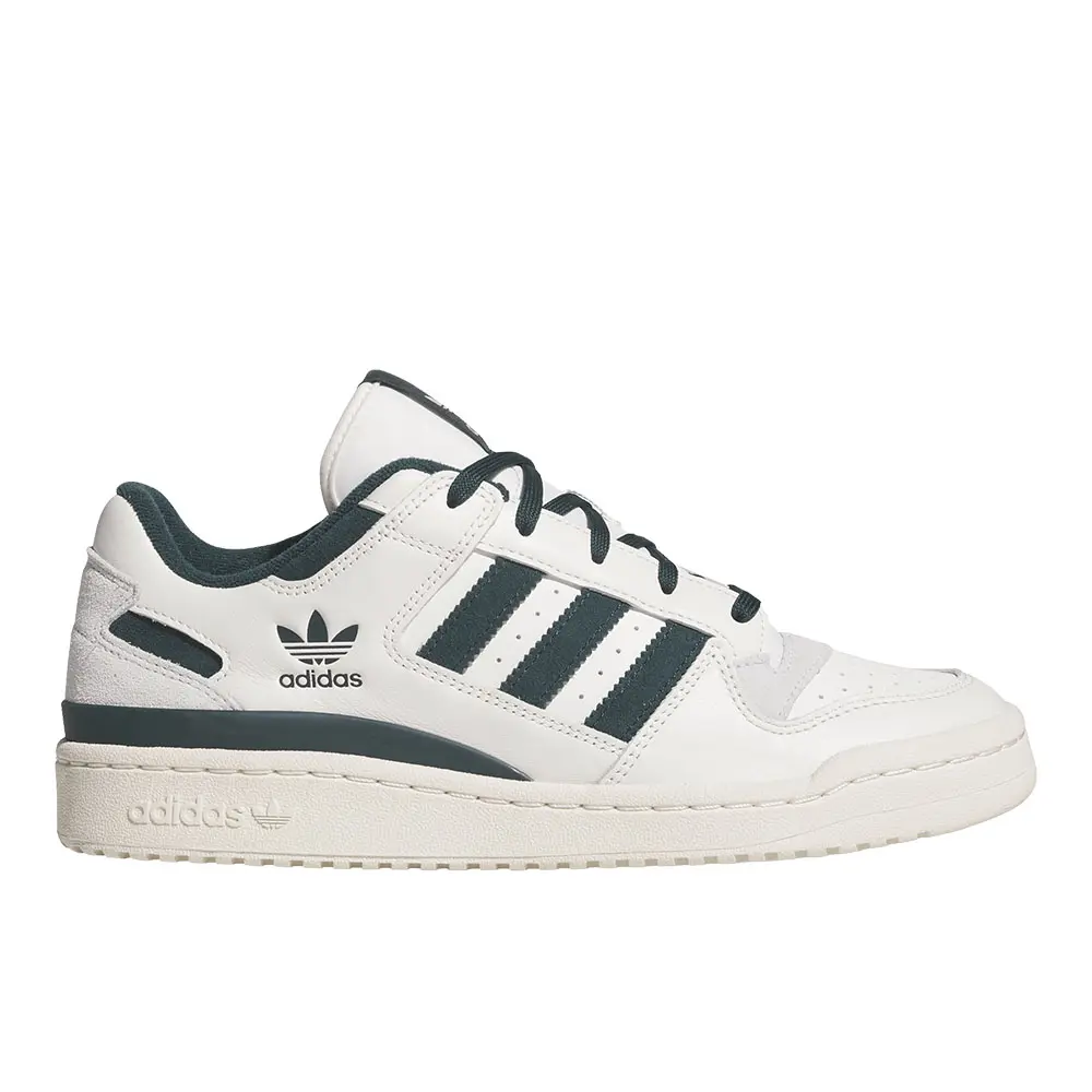 adidas Mens Forum Low Cl Sneakers Shoes Casual - White adidas Mens Forum Low Cl Sneakers Shoes Casual - White