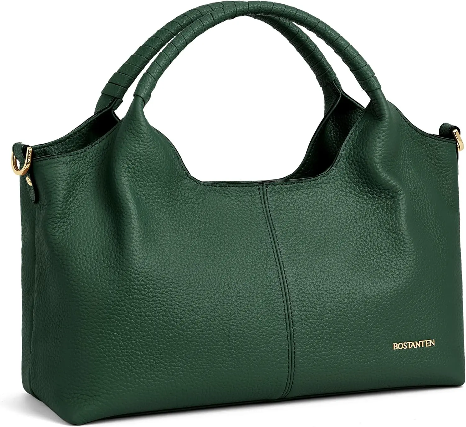 BOSTANTEN Genuine Leather Purses for Women Designer Handbags Crossbody Shoulder Bags Top Handle Satchel with Adjustable Strap