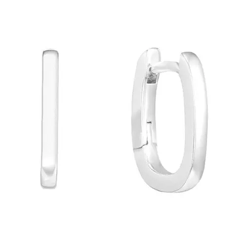 EVRY JEWELS Gold or Silver Plated Women's Frame Earrings