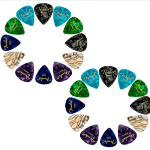 Premium 24 Pack Picks Sampler - Includes Thin, Medium & Heavy Gauges (Austin Bazaar Exclusive)