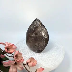 Smoky Citrine 2.9" Flame Freeform #LV7754