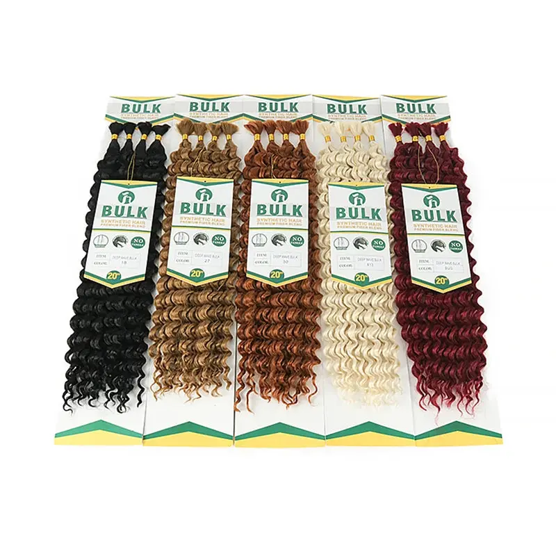 BraidBoxCo. - Synthetic Hair - Deep Wave Bulk