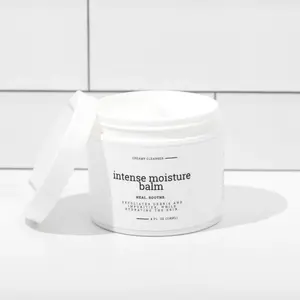 2 Pack Intense Moisture Balm-Cleanser-Hydrating Facial Radiant Gentle Fragrance Free