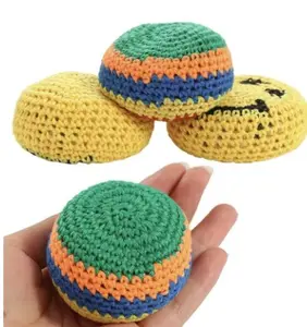 3 Piece Hacky Sack/ Foot Bag Balls - Hand made in Guetemala