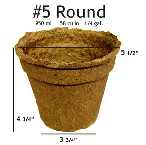 CowPots #5 Round Pot - 20 pots
